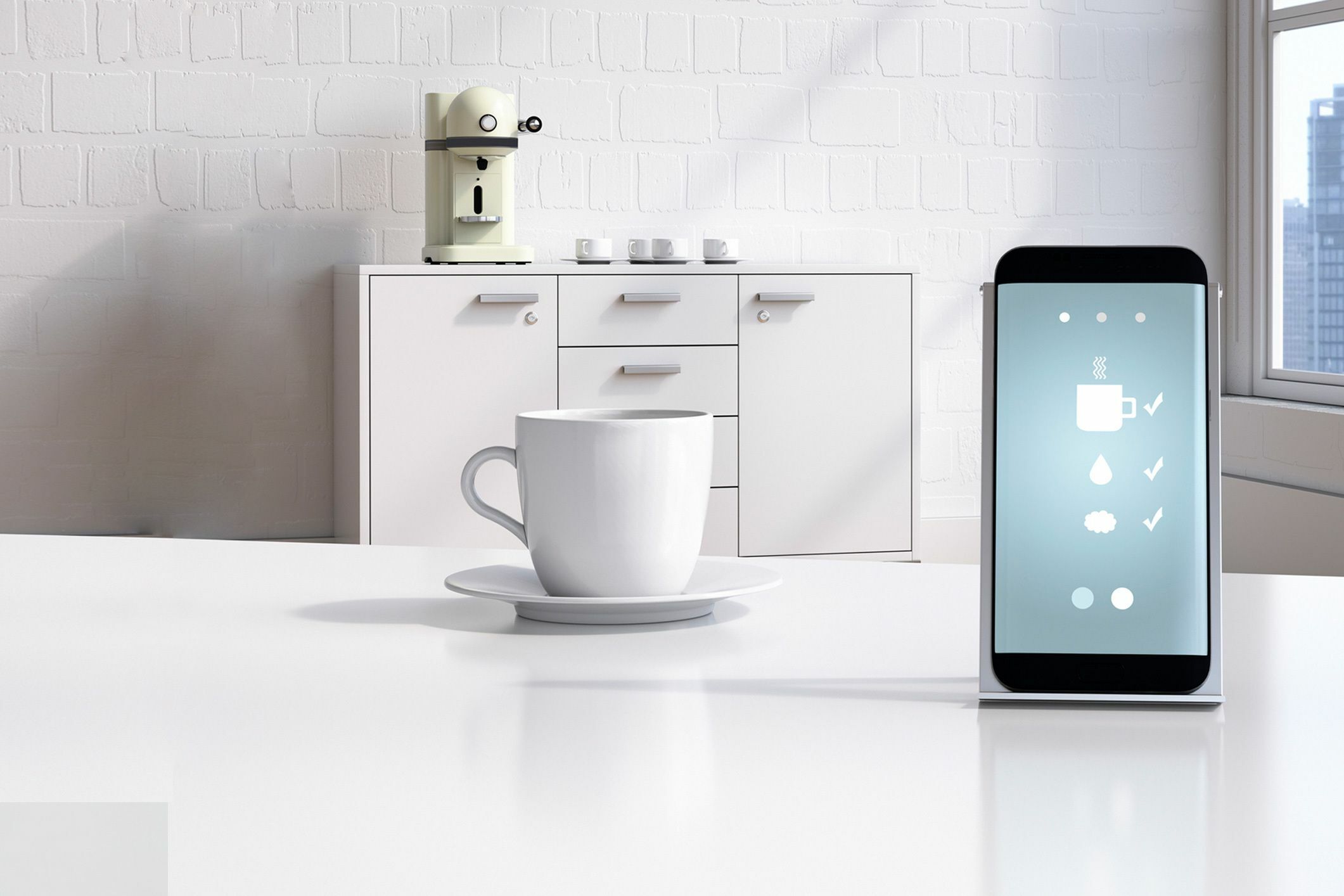 Smart Home Kaffeemaschine